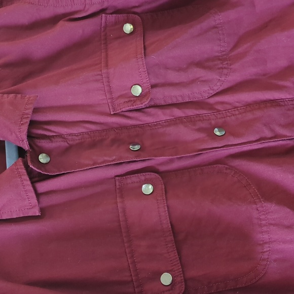 Joaquin Miro - Made in Peru Maroon Overshirt - Picture 4 of 4